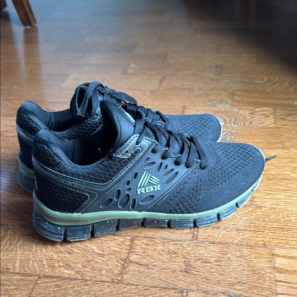 RBX Men's Black Lightweight Knit Training Shoes